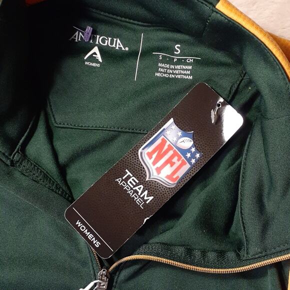GREEN BAY PACKERS Long Sleeve Top Sz Small Authentic NFL Sports Apparel w Tags - Picture 2 of 9